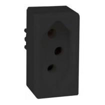 Modulo Tomada 20A - Recta Grafite Satin Fosco