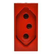 Modulo Tomada 20A Thesi Bticino Vermelho M4166V Modulo Tomada 20A Thesi Bticino Vermelho M4166V