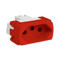 Módulo Tomada 20A Vermelho Miluz Schneider Módulo Tomada 20A Vermelho Miluz Schneider