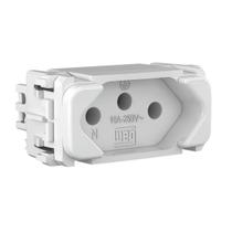 Módulo Tomada 2P+T 10A 250V Branco Weg Compose