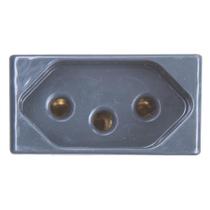 Módulo Tomada 2P+T 10A 250V Grafite 57215/030 Tramontina