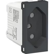 Modulo Tomada 2P+T 10A 250V Grafite Orion Schneider