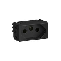 Módulo Tomada 2p+t 10a 250v Preto Refinatto Weg