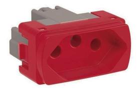 Módulo Tomada 2P+T 10A 6080 - Alumbra Siena