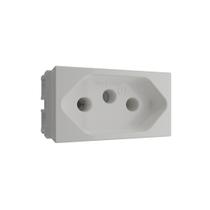 Módulo Tomada 2P+T 10A - Exatron