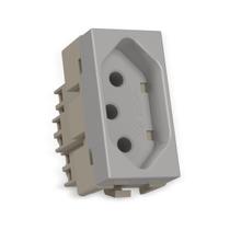 Módulo Tomada 2p+t 10a Gris Infiniti Margirius