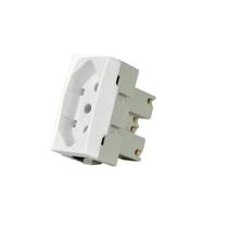 Módulo Tomada 2P+T 10A Sleek MarGirius Módulo Tomada 2P+T 10A Sleek MarGirius