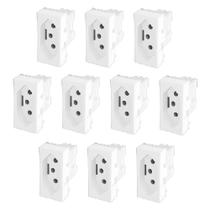 Módulo Tomada 2P+T 20A (10un) - Evidence Fame Módulo Tomada 2P+T 20A (10un) - Evidence Fame