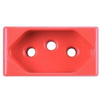 Modulo Tomada 2P+T 20A 250 V Vermelho TRAMONTINA