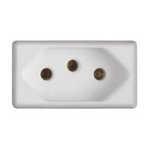 Módulo Tomada 2P+T 20A 250V Branca Tramontina