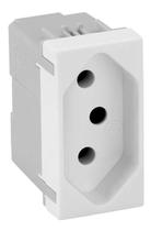 Modulo tomada 2p+t 20a 250v branco 30427-30 simon - 3 peças