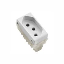 Módulo tomada 2p+t 20a/250v branco - tramontina liz