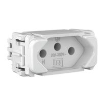 Módulo Tomada 2P+T 20A 250V Branco Weg Compose