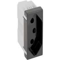 Modulo tomada 2p+t 20a 250v grafite 30427-38 simon