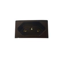 Modulo tomada 2p + t 20a 250v marrom pezzi 50037-9 c/25 unid Modulo tomada 2p + t 20a 250v marrom pezzi 50037-9 c/25 unid