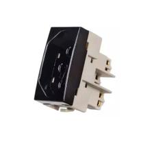 Módulo Tomada 2p+t 20a-250v Preto para Móvel - Margirius