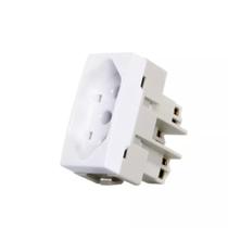 Módulo Tomada 2P+T 20A 250V Sleek Margirius 16048