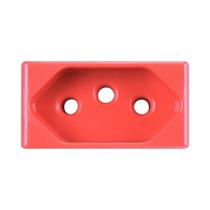 Módulo Tomada 2p+T 20a/250v Vermelha LIZ/LUX² Tramontina 57115/039