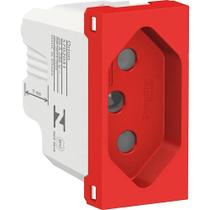 Modulo Tomada 2P+T 20A 250V Vermelha Orion Schneider