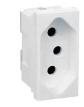 Módulo Tomada 2p+t 20a Branca 615060 Pial Plus