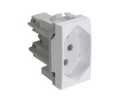 Módulo Tomada 2p+T 20A Branca Inova PRO 85021 Alumbra Módulo Tomada 2p+T 20A Branca Inova PRO 85021 Alumbra