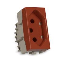 Módulo Tomada 2p+t 20A cor Cerâmica Infiniti Margirius Módulo Tomada 2p+t 20A cor Cerâmica Infiniti Margirius