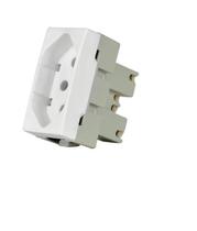 Modulo tomada 2p t 20a sleek margirius Modulo tomada 2p t 20a sleek margirius