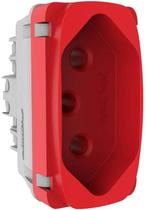 Módulo Tomada 2P+T 20A Vermelha Gracia 85315 Alumbra