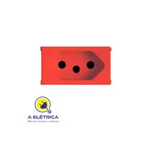 Modulo tomada 2p+t 20a vermelha ilus siemens