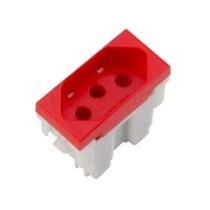 Modulo Tomada 2P+T 20A Vermelha Siena Alumbra 6090