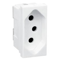 Modulo Tomada 2P+T de 10A Branca 615040