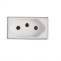 Módulo Tomada 2p+t Tramontina 20a 250v Branco 57115/038