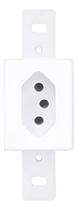 Modulo Tomada 3 Pinos 10A Fame Blanc