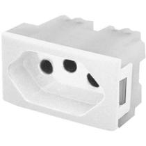 Módulo Tomada 3p 10a Branca - Pezzi Módulo Tomada 3p 10a Branca - Pezzi