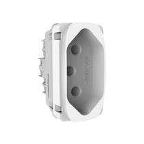 Modulo Tomada Alumbra Gracia 2Polo+Terra 10A Branco 85313