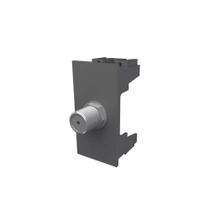 Módulo Tomada Antena De Tv Fame Habitat Onix Para Cabo Coaxial 75 Ohms Onix Módulo Tomada Antena De Tv Fame Habitat Onix Para Cabo Coaxial 75 Ohms Onix