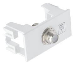 Módulo Tomada Antena De Tv P/ Cabo Coaxial Fame Elegance Módulo Tomada Antena De Tv P/ Cabo Coaxial Fame Elegance