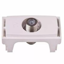Modulo tomada antena tv fbx6a pial legrand linha fortbella - kit c/15 Modulo tomada antena tv fbx6a pial legrand linha fortbella - kit c/15