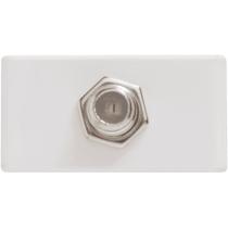 Módulo Tomada Antena TV/SAT Coaxial Branco Tramontina Módulo Tomada Antena TV/SAT Coaxial Branco Tramontina
