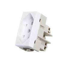 Modulo tomada br padrao brasil 2p+t 20a-250v br linha sleek - Margirius