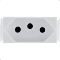 Módulo Tomada Branca 2 Polos 20a 250v Legrand