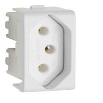 Modulo Tomada Branca 20A Lunare Prm4731 Modulo Tomada Branca 20A Lunare Prm4731