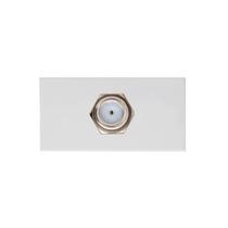 Módulo Tomada Cabo Coaxial - Delta Mondo Branco Soprano