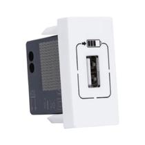 MODULO TOMADA CARREGADOR USB 1500mA PIAL PLUS+ LEGRAND BRANCO - COD 615088BC MODULO TOMADA CARREGADOR USB 1500mA PIAL PLUS+ LEGRAND BRANCO - COD 615088BC