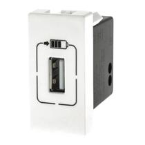 Módulo Tomada Carregador USB 1,5A Branco 615088BC Pial Plus+ Módulo Tomada Carregador USB 1,5A Branco 615088BC Pial Plus+