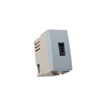 Módulo Tomada Carregador Usb-A Margirius Sleek Colors 2A 10W Módulo Tomada Carregador Usb-A Margirius Sleek Colors 2A 10W