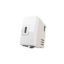 Módulo Tomada Carregador USB-C MarGirius Sleek 2A 10W Branco Módulo Tomada Carregador USB-C MarGirius Sleek 2A 10W Branco