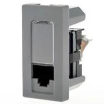 Modulo Tomada Dados LCS2 RJ45 Cat5 Pial Plus+ Legrand Cinza 615045CZ Modulo Tomada Dados LCS2 RJ45 Cat5 Pial Plus+ Legrand Cinza 615045CZ