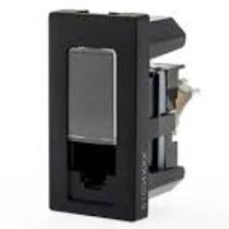 Modulo Tomada Dados LCS2 RJ45 Cat5 Pial Plus+ Legrand Preto 615045PT