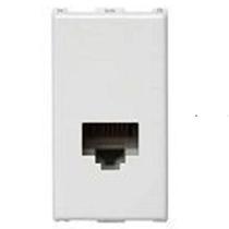 Modulo Tomada de Rede Iiformatica RJ45 Branca LINHA ILUS 5TG99002 SOPRANO Modulo Tomada de Rede Iiformatica RJ45 Branca LINHA ILUS 5TG99002 SOPRANO